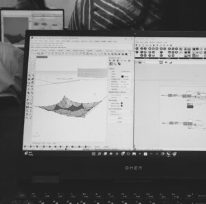 Interface of Grasshopper Plugin in Rhino Software